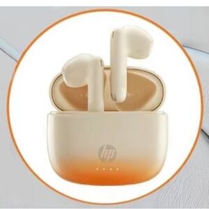 HP Charcoal True Wireless Earbuds New W/Sealed Packaging